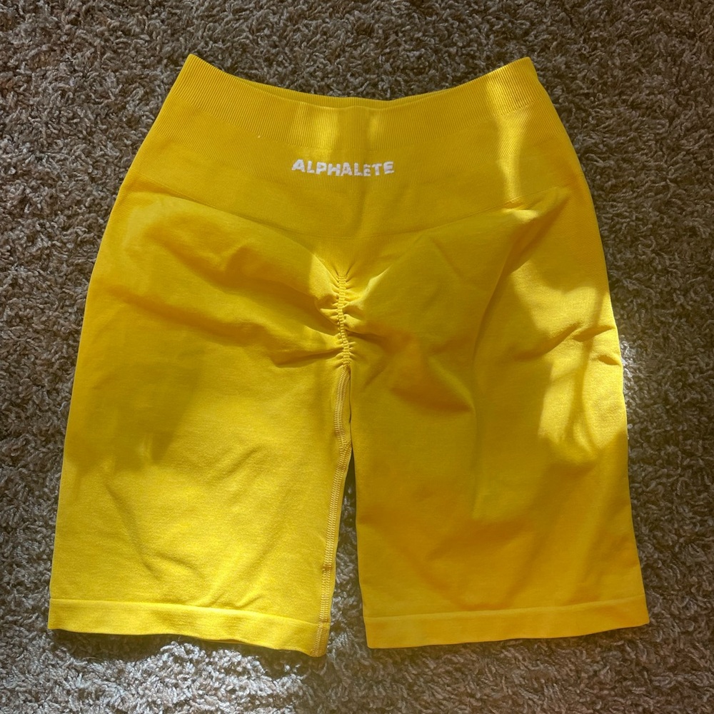 Alphalete bike shorts
